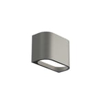 Geborsteld metal black