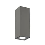 Geborsteld metal black