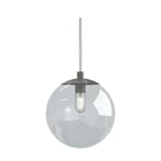 Geborsteld metal black