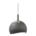 Geborsteld metal black