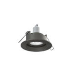 Geborsteld metal black