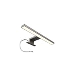Geborsteld metal black
