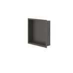 Geborsteld metal black PVD