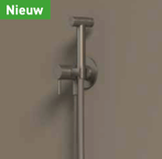 Geborsteld mat goud PVD