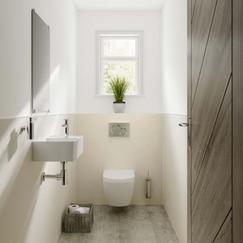 Multipanel classic wandpaneel 240x58cm - hydrolock - riven marble