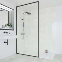 Multipanel classic wandpaneel 240x58cm - hydrolock - grey marble