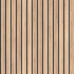 Naturepanel wandpaneel 270x58cm - hydrolock - bleached cuneo