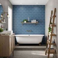 Multipanel Tile metro wandpaneel 240x58cm - hydrolock - Misty Blue