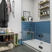 Multipanel Tile metro wandpaneel 240x58cm - hydrolock - Misty Blue