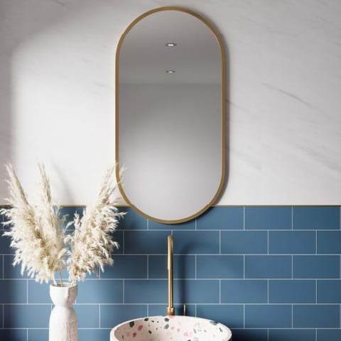 Multipanel Tile metro wandpaneel 240x58cm - hydrolock - Misty Blue