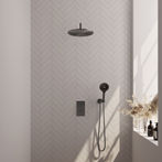 Geborsteld gunmetal PVD