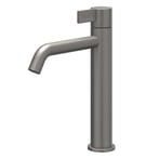 Geborsteld metal black PVD