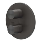 Geborsteld carbon black PVD
