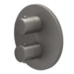 Geborsteld metal black PVD