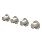 Geborsteld nickel PVD
