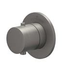 Geborsteld metal black PVD