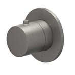 Geborsteld metal black PVD