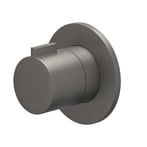 Geborsteld metal black PVD