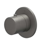 Geborsteld metal black PVD