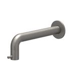 Geborsteld metal black PVD
