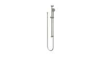 IVY glijstangset - doucheslang 150cm - satin spray handdouche - geborsteld nickel PVD