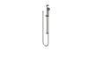 IVY glijstangset - doucheslang 150cm - satin spray handdouche - geborsteld metal black PVD