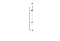 IVY glijstangset - doucheslang 150cm - staafhanddouche - chroom