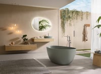Villeroy & Boch Antao vrijstaand bad 170x75cm quaryl - morning green