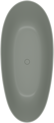 Villeroy & Boch Antao vrijstaand bad 170x75cm quaryl - morning green