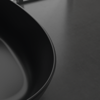 Villeroy & Boch Antao vrijstaand bad 170x75cm quaryl - pure black