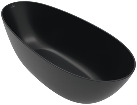 Villeroy & Boch Antao vrijstaand bad 170x75cm quaryl - pure black