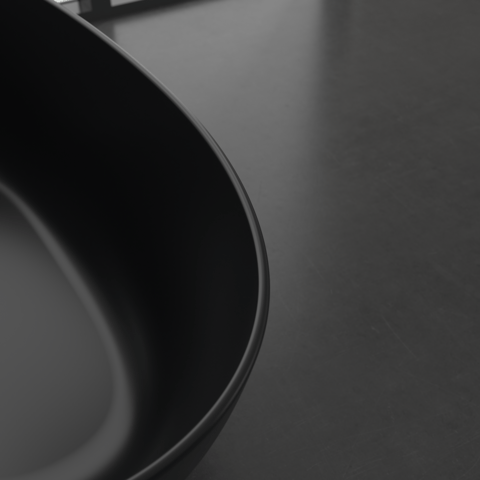 Villeroy & Boch Antao vrijstaand bad 170x75cm quaryl - pure black