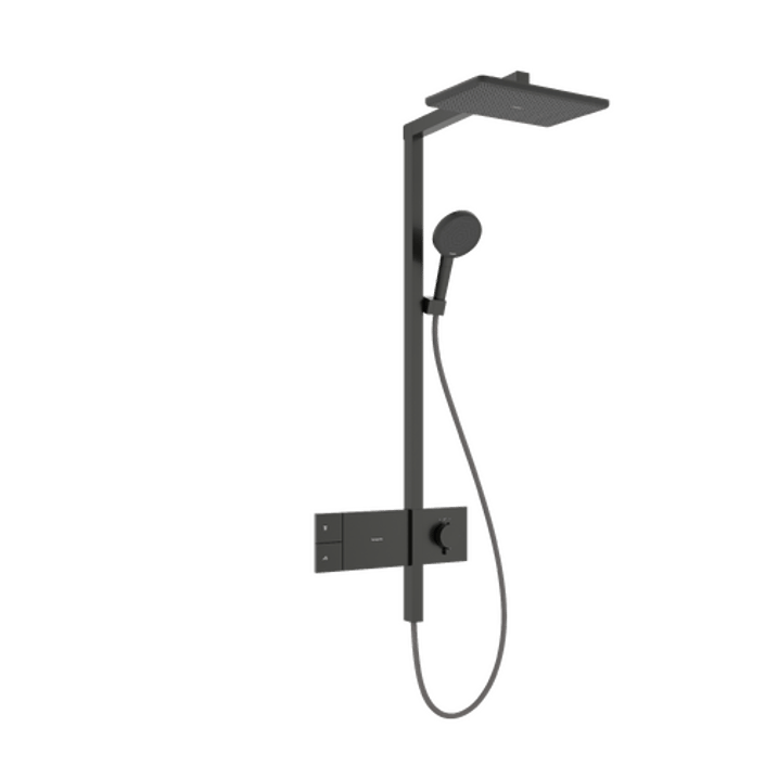 Hansgrohe Raindance Alive Q showerpipe 210/340 1jet met ShowerSelect Comfort - Brushed Black Chrome