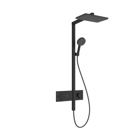 Hansgrohe Raindance Alive Q showerpipe 210/340 1jet met ShowerSelect Comfort - mat zwart