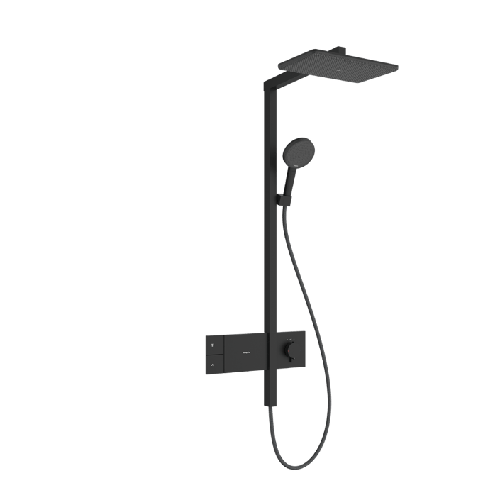 Hansgrohe Raindance Alive Q showerpipe 210/340 1jet met ShowerSelect Comfort - mat zwart