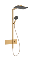Hansgrohe Raindance Alive Q showerpipe 210/340 1jet EcoSmart met ShowerSelect Comfort - Brushed Bronze