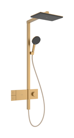 Hansgrohe Raindance Alive Q showerpipe 210/340 1jet EcoSmart met ShowerSelect Comfort - Brushed Bronze