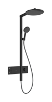 Hansgrohe Raindance Alive S showerpipe 300 1jet EcoSmart met ShowerSelect Comfort - mat zwart