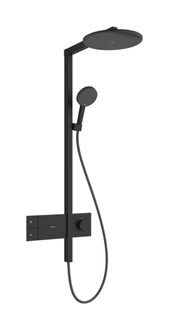 Hansgrohe Raindance Alive S showerpipe 300 1jet EcoSmart met ShowerSelect Comfort - mat zwart