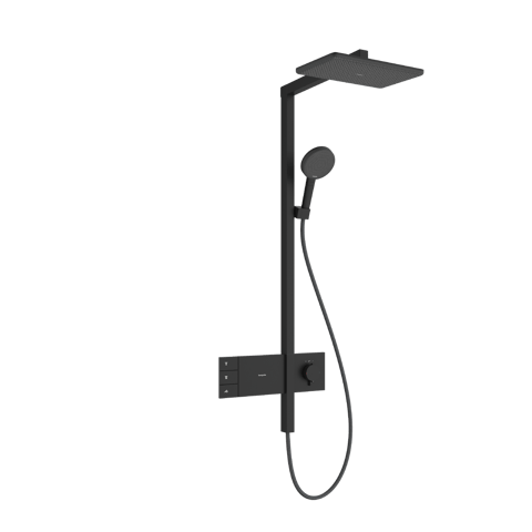 Hansgrohe Raindance Alive Q showerpipe 210/340 2jet met ShowerSelect Comfort - mat zwart