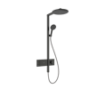 Hansgrohe Raindance Alive S showerpipe 300 2jet met ShowerSelect Comfort - brushed black chrome