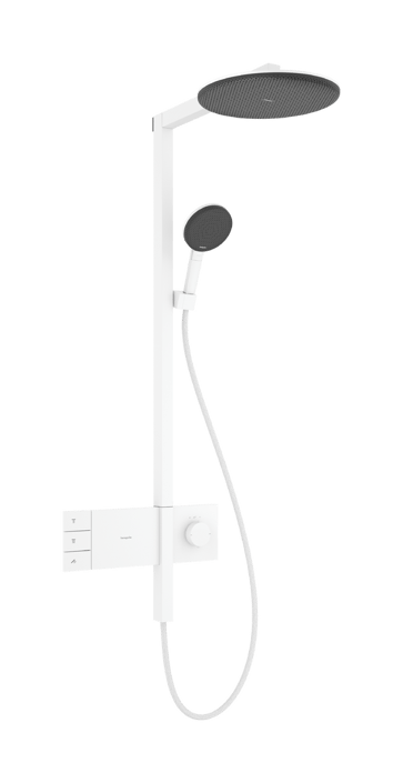 Hansgrohe Raindance Alive S showerpipe 300 2jet EcoSmart met ShowerSelect Comfort - mat wit