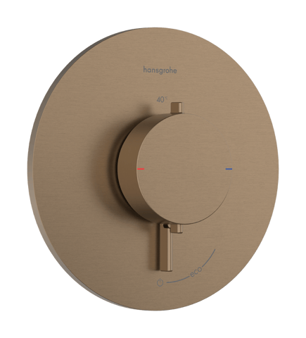 Hansgrohe Ecostat Comfort S inbouwthermostaat 1 functie - Brushed Bronze