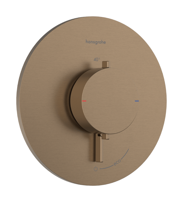 Hansgrohe Ecostat Comfort S inbouwthermostaat 1 functie - Brushed Bronze