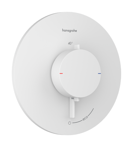 Hansgrohe Ecostat Comfort S inbouwthermostaat 1 functie - mat wit