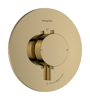 Hansgrohe Ecostat Comfort S inbouwthermostaat voor 1 functie Ø155cm - Polished Gold-Optic