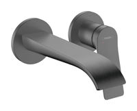 Hansgrohe Vivenis afbouwdeel voor inbouw wastafelkraan 19cm met plug - brushed black chrome