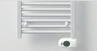 Vasco E-Bano elektrische radiator 60x178,9cm - witte regelaar - wit RAL 9016
