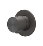 Geborsteld carbon black PVD