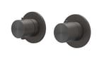 Geborsteld carbon black PVD